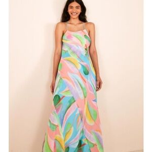FARM Rio Colorful Maxi Dress